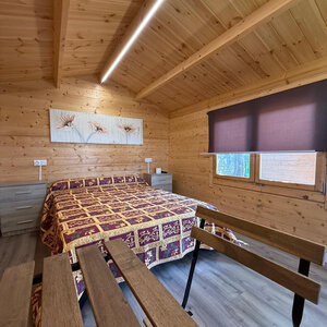 Casas de Madera Pamplona - 11 m2 - Diáfana - Caseta de madera PAMPLONA dormitorio doble