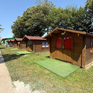 Casas de Madera Pamplona - 11 m2 - Diáfana - Caseta de madera PAMPLONA vista exterior