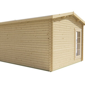 Casas de Madera Baracaldo - Diáfana - 14 m2 - Modelo Arne - Caseta ARNE - esquina