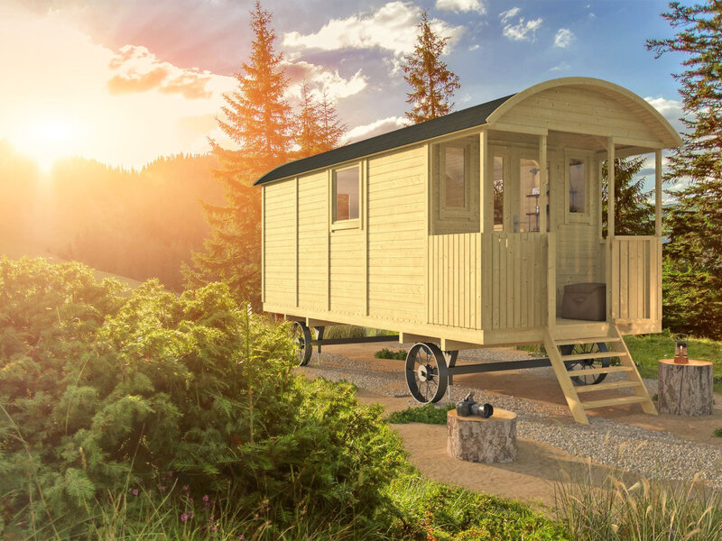 Casas de Madera Badajoz - 10 m2 - Gypsy Caravan - Modelo Kathy