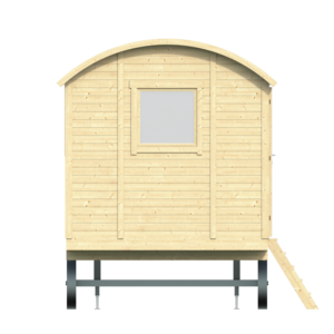 Casas de Madera Prefabricadas Leganés - 12 m2 - Gypsy Caravan - Modelo Patricia - Mini casa sobre ruedas - PORTADA