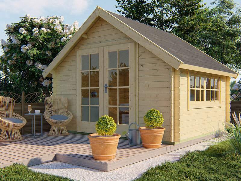 Casas de Madera Prefabricadas Jaén - Diáfana - 9 m2 - Modelo Skov