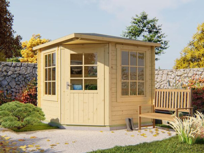 Casas de Madera Alcira - Diáfana - 5 m2 - Modelo Jos