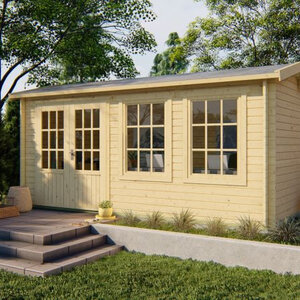 Casas de Madera Reinosa - Diáfana - 11 m2 - Modelo Justine - Casas de madera modernas modelo Justine portada