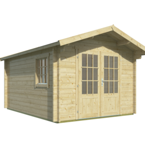 Casas de Madera Trujillo - Diáfana - 11 m2 - Modelo Peggie - Caseta PEGGIE  - Hobycasa render portada