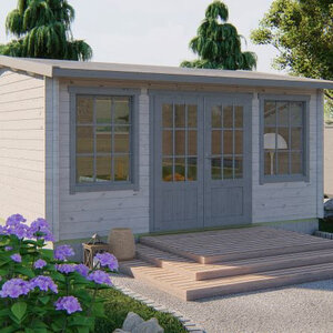 Casas de Madera Astorga - Diáfana - 19 m2 - Modelo Meaghan - Caseta MEAGHAN - HOBYCASA portada