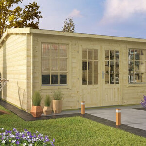 Casas de Madera Astorga - Diáfana - 19 m2 - Modelo Meaghan - Caseta MEAGHAN - HOBYCASA portada