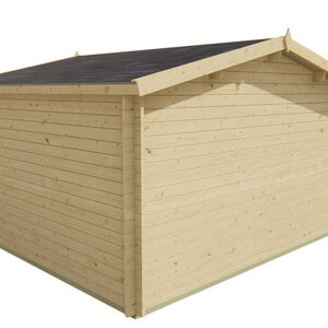 Casas de Madera Prefabricadas Modelo Murcia - Diáfana - 10 m2 - Casas de madera MURCIA ttrasero