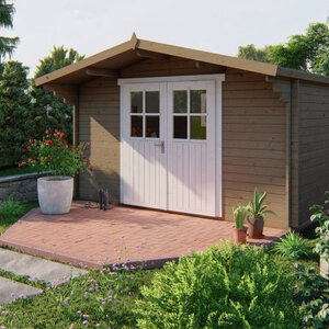 Casas de Madera Prefabricadas Modelo Murcia - Diáfana - 10 m2 - Casas de madera MURCIA portada oscura