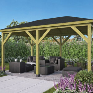 Cenadores de Madera tratada Grand - Medidas 490x290 cms