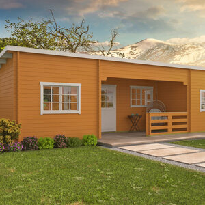 Casas Prefabricadas Extremadura - 3 dormitorios - 78 m2 - EXTREMADURA - NARANJA