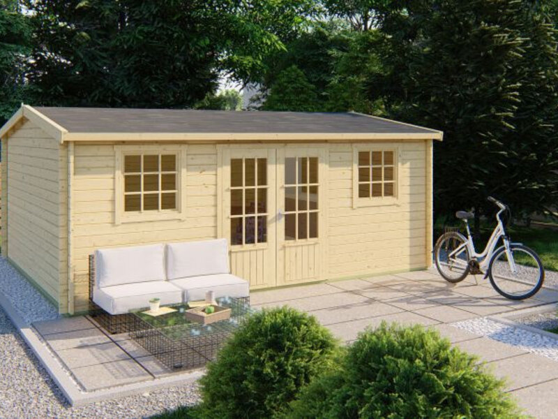 Casas de Madera Águilas - Diáfana - 23 m2 - Modelo Dianne