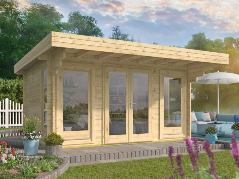 Casas de Madera Prefabricadas Níjar - Diáfana - 13 m2 - Modelo Lory
