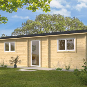 Casas Prefabricadas de Madera Girona - 1 dormitorio - 25 m2 - Modelo Ava - Casa de madera AVA - PORTADA