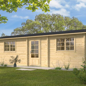 Casas Prefabricadas de Madera Girona - 1 dormitorio - 25 m2 - Modelo Ava