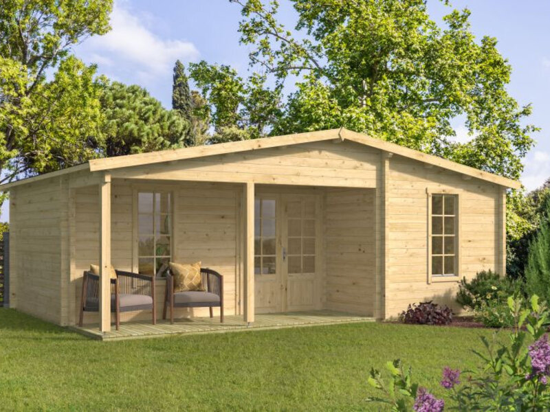 Casas Prefabricadas de Madera Sitges - 1 dormitorio - 31 m2 - Modelo Ollie