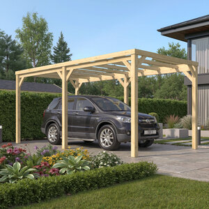 Pérgola para Coche 290x570 ZAMORA-C - Pérgola para Coche 290x570 ZAMORA-C cochera