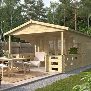 Casas de Madera Andújar - Diáfana - 11 m2 - Modelo Sanstrov - Caseta SANSTROV - Hobycasa portada