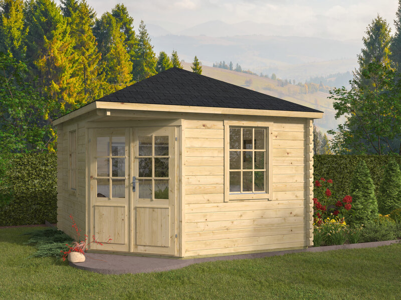 Casas de Madera Inca - Diáfana - 10 m2 - Modelo Nilsson