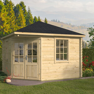 Casas de Madera Inca - Diáfana - 10 m2 - Modelo Nilsson - Caseta NILSSON Hobycasa portada