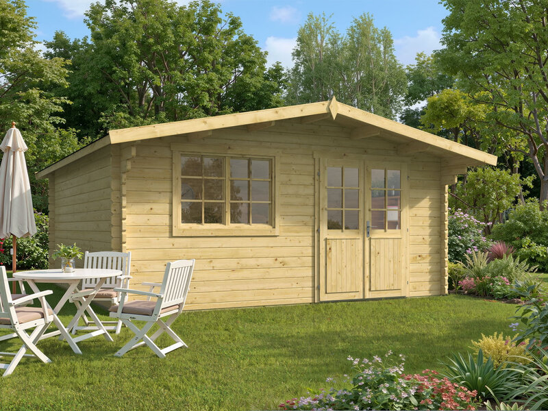 Casas de Madera Prefabricadas Gandía - 22 m2 - Diáfana - Modelo Hendrick
