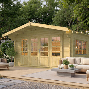 Casas de Madera Campello - Diáfana - 14 m2 - Modelo Blackpool - Casa de Campo BLACKPOOL - portada