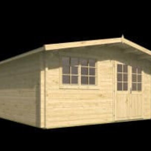 Casas de Madera Prefabricadas Gijón - Diáfana - 22 m2 - Modelo Dingle - Cabañas de madera  DINGLE-PORTADA