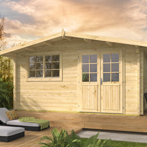 Casas de Madera Prefabricadas Gijón - Diáfana - 22 m2 - Modelo Dingle - Cabañas de madera  DINGLE-PORTADA