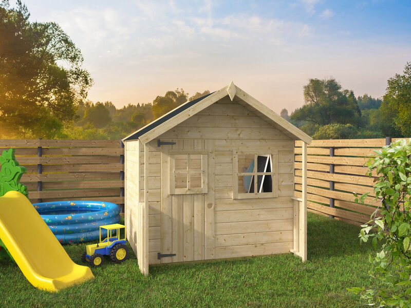 Casitas de madera para niños Snow White - 152X149 cms