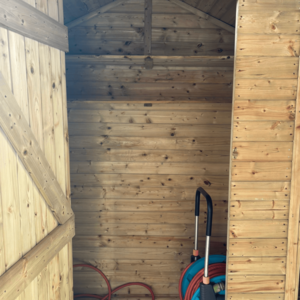 Cobertizo de Madera Tratada - 123x83 cms - Drenthe - Armario tratado para exterior 123x83 cms - DRENTHE interior