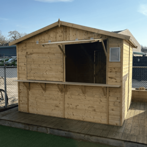 Kioscos de Madera Santa - 7,4 m2 - CHIRINGUITO DE MADERA SANTA una venta abierta