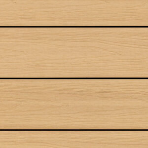 Tabla de tarima composite PuraShield, 2,3 x 13,8 x 500 cm, clips, maciza, color cedro (palet 84 uds)