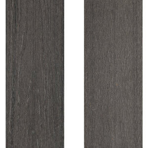 Tabla de tarima composite PuraShield, 2,3 x 13,8 x 500 cm, clips, maciza, color gris oscuro (palet 84 uds)