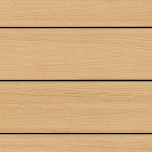 Tabla de tarima composite PuraShield, 2,3 x 21,0 x 500 cm, clips, alveolar, color cedro (palet 90 uds)
