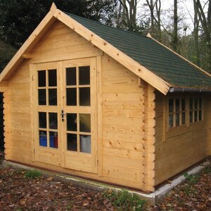 Casas de Madera Prefabricadas Jaén - Diáfana - 9 m2 - Modelo Skov -  Caseta Jardin SKOV - MONTAJE CLIENTE