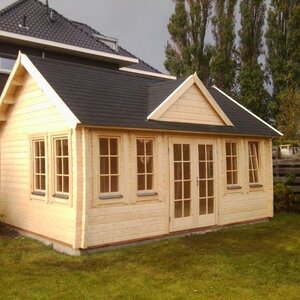 Casas de Madera Prefabricadas Huesca - Diáfana - 20 m2 - Modelo Clockhouse - Cabañas de madera originales CLOCKHOUSE