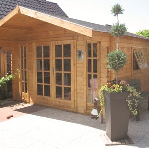Casas de Madera Prefabricadas Ontinyent - Diáfana - 13 m2 - Modelo Sören - Caseta Sören - DETALLE