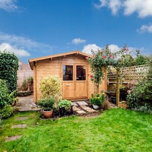 Casas de Madera Lugo - Diáfana - 15 m2 - Modelo Gunda - Caseta de madera GUNDA - HOBYCASA jardin