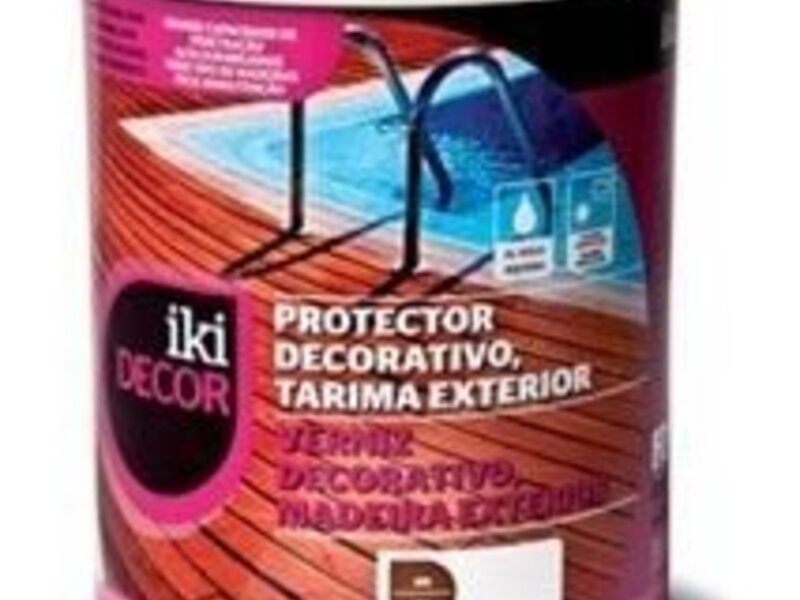 Bote lasur - protector decorativo de tarima exterior IPE -  4 litros