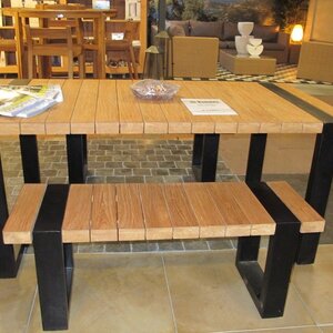 Conjunto de mesa de jardín WELLINGTON - Conjunto de mesa de jardín WELLINGTON - FOTO CLIENTE