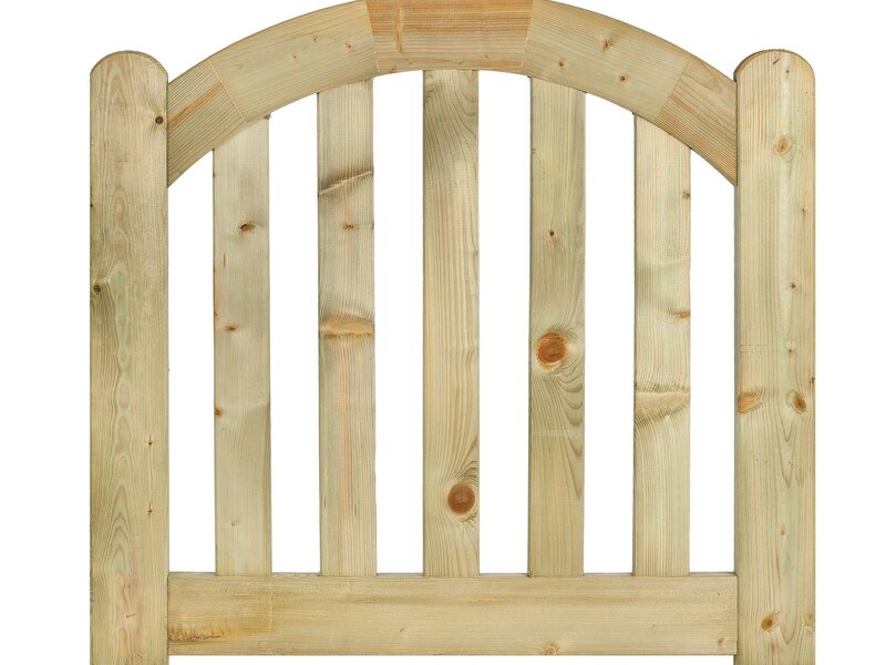 PUERTA PARA VALLADO DE MADERA DE PINO IMPREGNADO - 100x80 cms