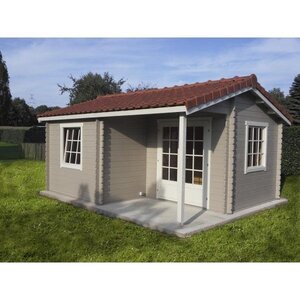 Casas de Madera Cazorla - Diáfana - 17 m2 - Modelo Johan - Casas de madera JOHAN - HOBYCASA