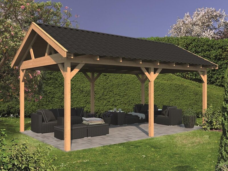 CENADOR A DOS AGUAS HAMAR L TIPO 1 - 478X395X348 cms