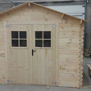 Casetas de Madera Baratas Noja - 300x300 cms - 28MM - Casetas de jardín NOJA - CASA CLIENTE