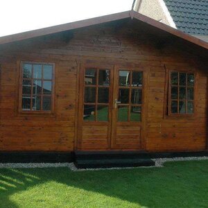 Casas de Madera Prefabricadas Vic - Diáfana - 15 m2 - Modelo Skyler - Caseta SKYLER - FOTO CLIENTE