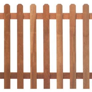 VALLA DE MADERA TROPICAL DURA DE 90X180 CMS - VALLA DE MADERA TROPICAL DURA DE 90X180 CMS