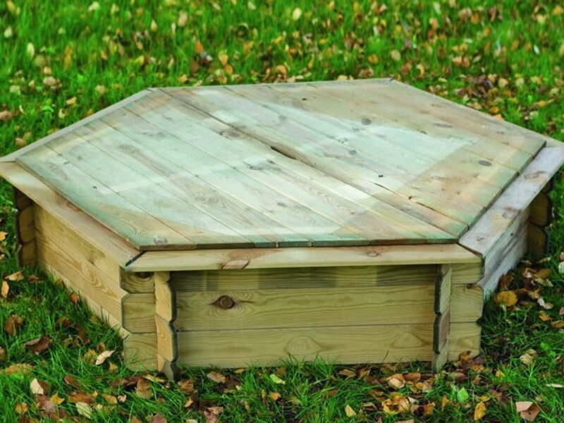 Columpios, areneros y parques infantiles