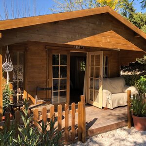 Casas de madera Tortosa - 23 m2 - Diáfana - Modelo Emiel - Casas de madera EMIEL - ALICANTE