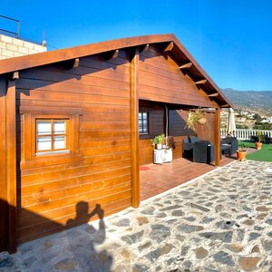 Casas de Madera Jávea - 2 dormitorios - 48 m2 - Casas de madera doble acristalamiento JAVEA - VISTA EXTERIOR