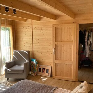 Casas de Madera Prefabricadas Denia - 1 dormitorio - 22 m2 - Modelo Flow - Casas de madera modernas FLOW interior